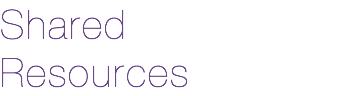 Shared Resources